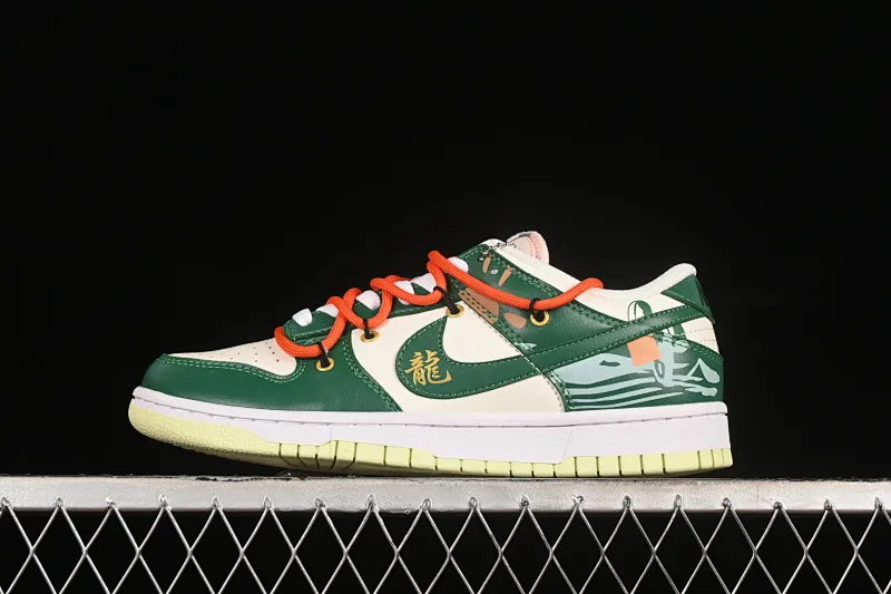 All Categories Nk SB Dunk Series Nk SB Dunk Low Low-top sneakers Nk Dunk Low "Year of the Dragon" Year of the Dragon limited theme SB low-top casual sneakers DD1503-600